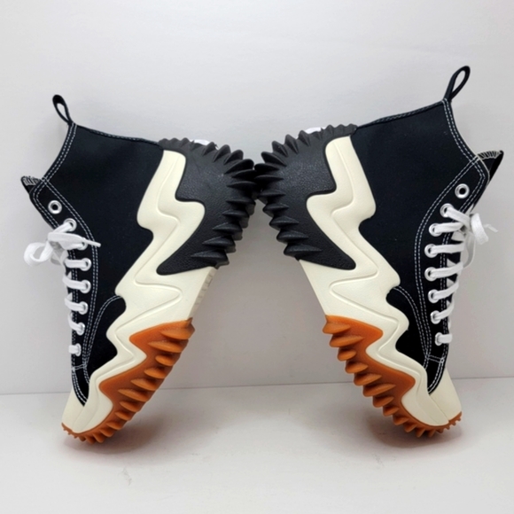 Converse | Run Star Motion HI black canvas platform sneakers | WMS 9 NWT - Picture 7 of 9